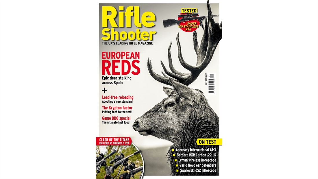 Rifle Shooter magazine July issue: on sale 16th June 