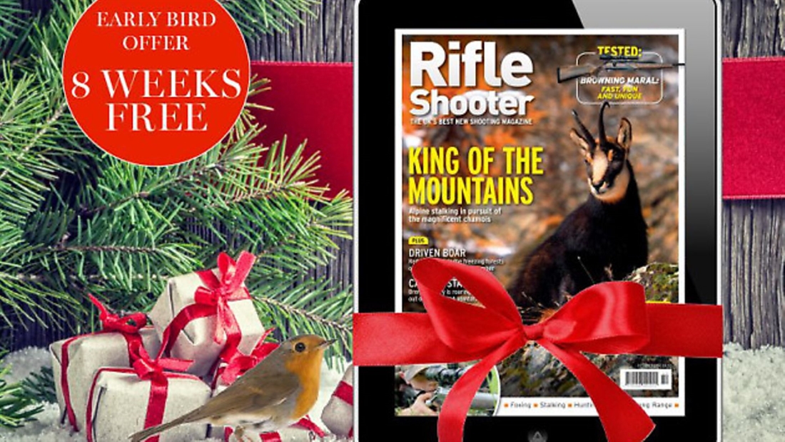 Treat yourself to Rifle Shooter magazine this Christmas!