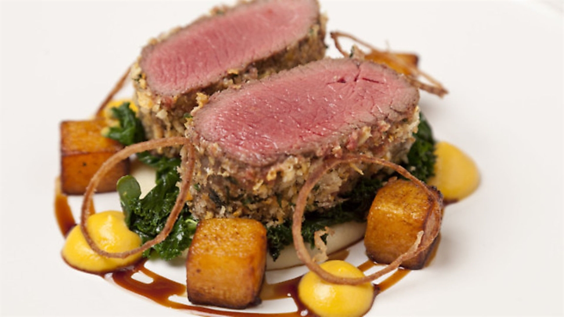 Venison with butternut, parmesan and truffle recipe &#8211; serves 4