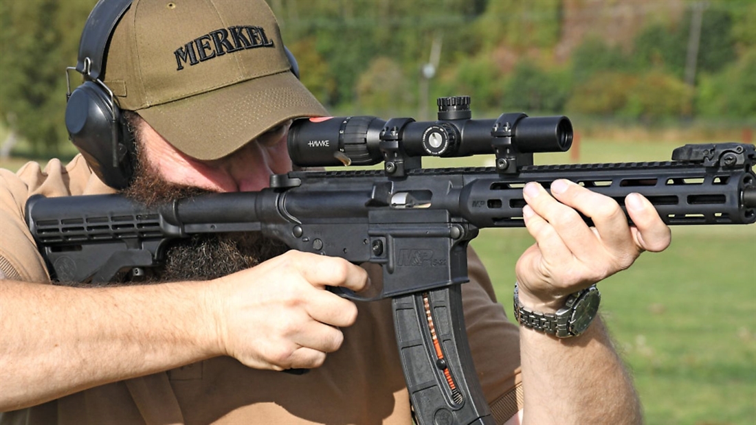 M&#038;P 15-22 Sport, Semi-Automatic .22 LR rifle by Smith &#038; Wesson &#8211; test &#038; review