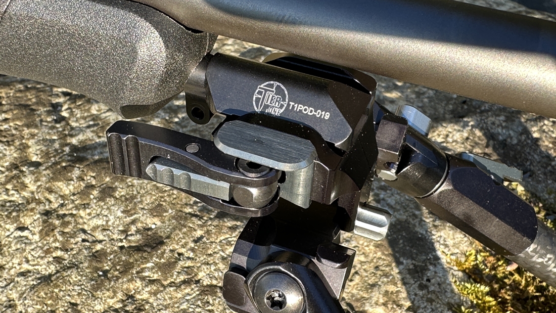 Kit test: Tier One Carbon Tactical Bipod &#038; Blaser mount