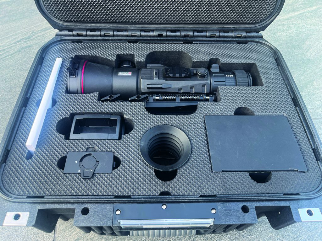 Nocpix Rico S75LR thermal scope in case